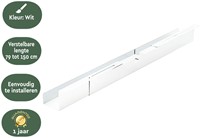 Kabelgoot BRASQ verstelbaar 75-150cm CT100 wit-3