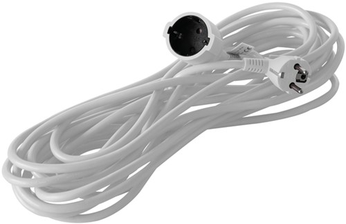 Verlengkabel BRASQ 30m wit