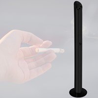 Asbak staand BRASQ AT300 RVS zwart-7