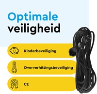 Verlengkabel BRASQ 30m zwart-1
