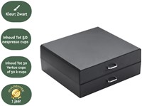 Koffiecapsulehouder BRASQ CD300 zwart-3
