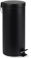 Pedaalemmer BRASQ 30 liter zwart