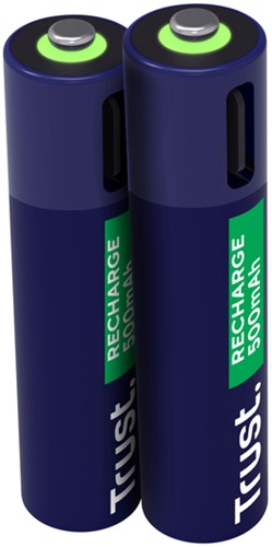Batterij Trust USB-C oplaadbaar AAA 2 stuks-3