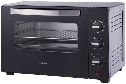 Heteluchtoven Inventum vrijstaand 45 liter zwart-2