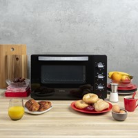 Heteluchtoven Inventum vrijstaand 45 liter zwart-2