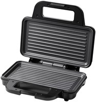 Panini grill Tomado zwart/RVS