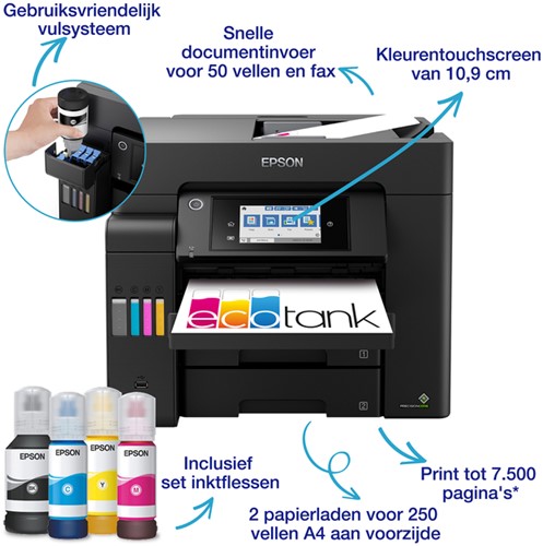 Multifunctional inktjet printer Epson Ecotank ET-5805-2