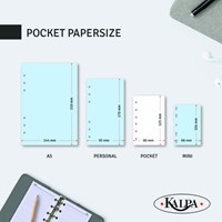Organizer Kalpa Pocket inclusief agenda 2026-2027 7dagen/2pagina's keta bruin-3