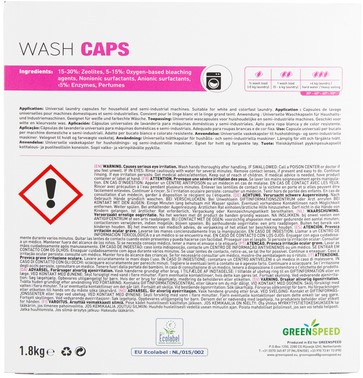 Wasmiddel Greenspeed Wash Caps universeel 80 stuks-2