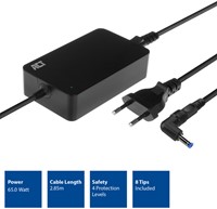 Laptop Oplader ACT Compact universeel 65W-1