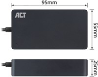 Laptop Oplader ACT Compact universeel 65W-4