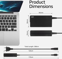 Laptop Oplader ACT USB-C Power Delivery 65W 3mtr-4