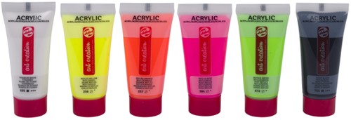 Acrylverf Talens Art Creation set à 6 reflexkleuren-2