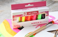 Acrylverf Talens Art Creation Reflex assorti 6 tubes à 12 ml-1