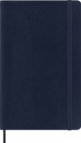 Agenda 2025/2026 Moleskine 18M Planner Weekly 7dagen/1pagina large sc sapphire blue
