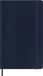Agenda 2026 Moleskine 12M Planner Weekly 7dagen/1pagina large sc sapphire blue
