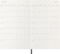 Agenda 2026 Moleskine 12M Planner Weekly 7dagen/1pagina large sc sapphire blue-1