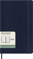 Agenda 2026 Moleskine 12M Planner Weekly 7dagen/1pagina large sc sapphire blue-4