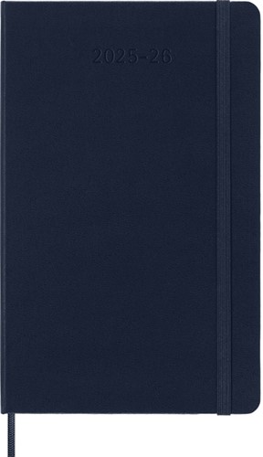 Agenda 2025/2026 Moleskine 18M Planner Weekly 7dagen/1pagina large hc sapphire blue