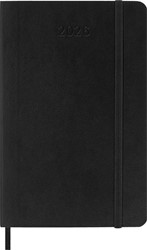 Agenda 2026 Moleskine 12M Planner Weekly 7dagen/1pagina pocket sc black