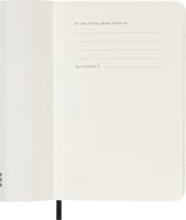 Agenda 2026 Moleskine 12M Planner Weekly 7dagen/1pagina pocket sc black-2