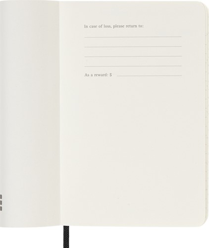 Agenda 2026 Moleskine 12M Planner Weekly 7dagen/1pagina pocket sc black-2