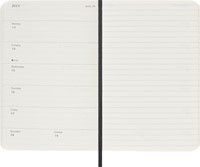 Agenda 2026 Moleskine 12M Planner Weekly 7dagen/1pagina pocket sc black-3