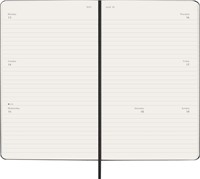 Agenda 2026 Moleskine 12M Planner Weekly 7dagen/2pagina's large hc black-3