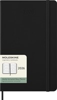 Agenda 2026 Moleskine 12M Planner Weekly 7dagen/2pagina's large hc black-4