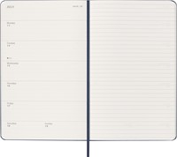 Agenda 2026 Moleskine 12M Planner Weekly 7dagen/1pagina large hc sapphire blue-3