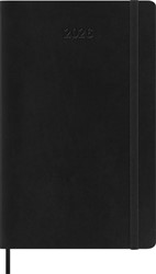 Agenda 2026 Moleskine 12M Planner Weekly 7dagen/1pagina large sc black