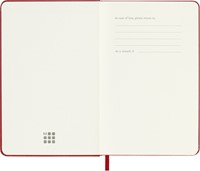 Agenda 2026 Moleskine 12M Planner Weekly 7dagen/1pagina pocket hc scarlet red-2