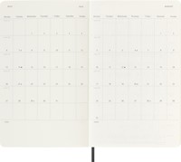 Agenda 2025/2026 Moleskine 18M Planner Weekly 7dagen/1pagina large sc black-1