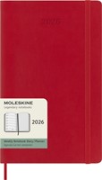 Agenda 2026 Moleskine 12M Planner Weekly 7dagen/1pagina large sc scarlet red-4
