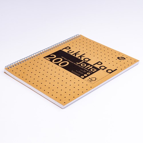 Collegeblok Pukka Pad Jotta A4 lijn 200 pagina's 80gr kraft-2