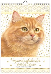 Verjaardagskalender Franciens Katten "Jeroen" A4