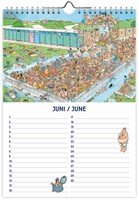 Verjaardagskalender Jan van Haasteren A4-2
