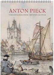 Verjaardagskalender Anton Pieck Zicht op haven A4
