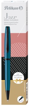 Balpen Pelikan Jazz Noble Elegance K36 medium aquamarine
