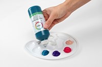 Plakkaatverf Qrea set à 6 fun kleuren 250ml-2