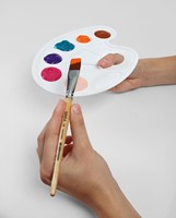 Plakkaatverf Qrea set à 6 fun kleuren 250ml-4