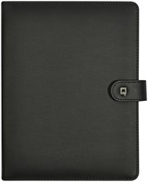 Schrijfmap DESQ voor tablet 7"-10" met sluitclip zwart