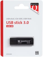 USB-stick Quantore 128GB 3.0 zwart