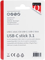 USB stick 3.1 Quantore USB-C 16GB zilver-2