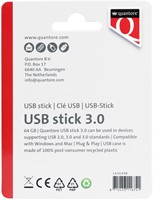 USB stick 3.0 Quantore USB-A 64GB zwart-2