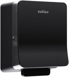 Handdoekroldispenser Satino SYS1 Hyginity zwart 333419