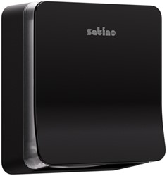 Handdoekdispenser Satino PT3 Hyginity S zwart 333403