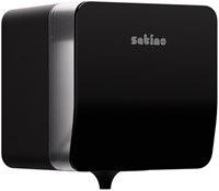 Poetspapierdispenser Satino CF1 Hyginity Plus medium zwart 333417