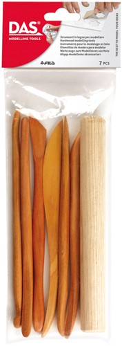 Kleigereedschap DAS 7-delig hout