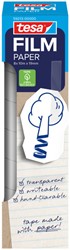 Plakband tesafilm papier 19mmx10m 8 rol